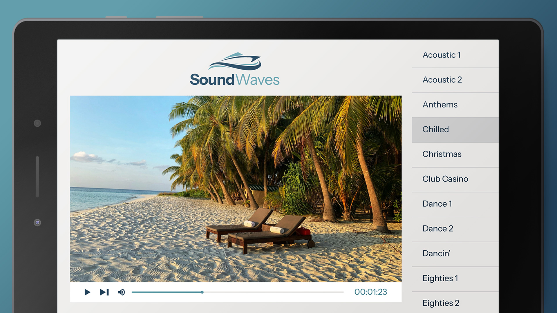 sw-dashboard-01 Soundwaves dashboard image displayed on a yacht at sea